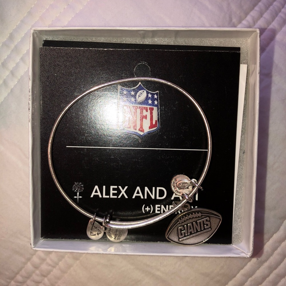 Alex and Ani NFL Giants bracelet